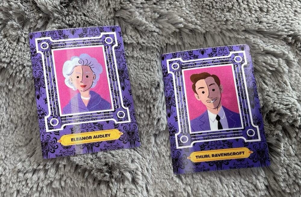 Disneyland Ghost Host Haunted Mansion Magic Key Trading Cards 2 Pack Bundle Set